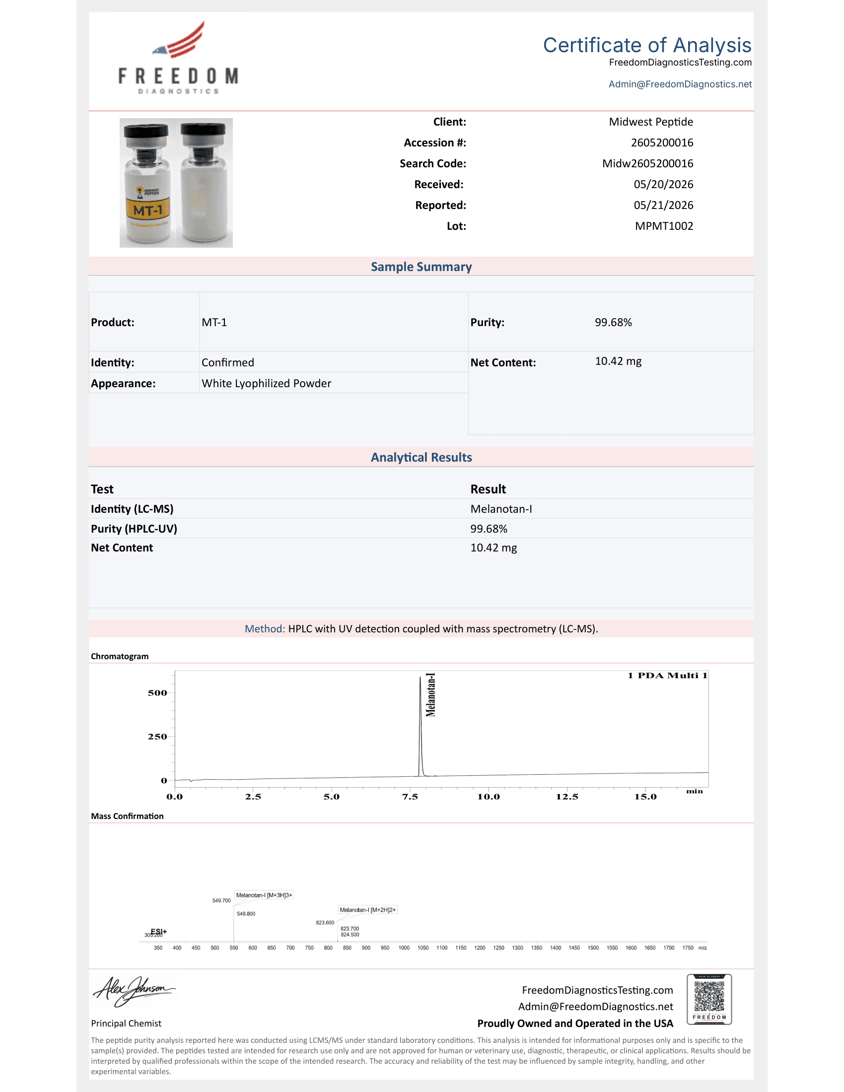 MT-1 10mg